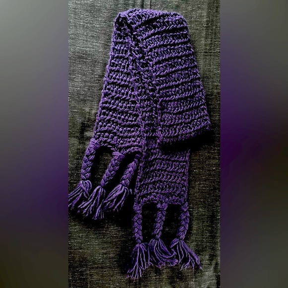 EMPORIO ARMANI purple shawl - Picture 5 of 5